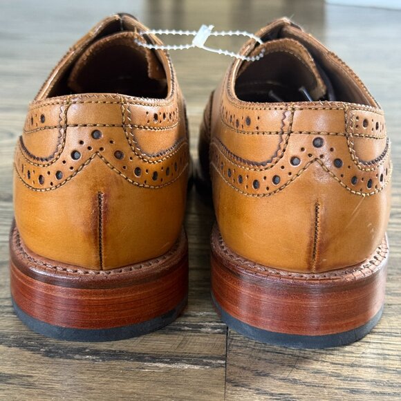 Grenson Dylan Leather Tan Oxford Shoes with Goodyear Sole Mens 10 UK/11 US NEW main image 10